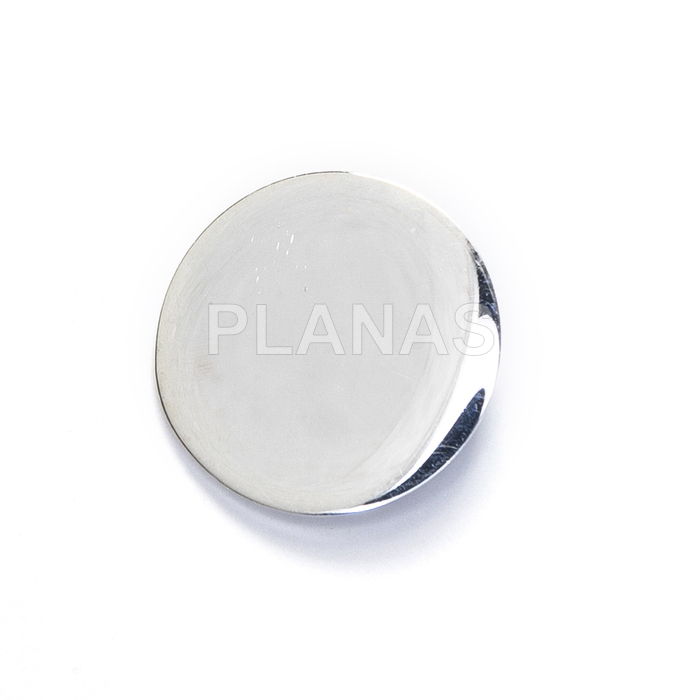 Placa de Plata de Ley 12mm.