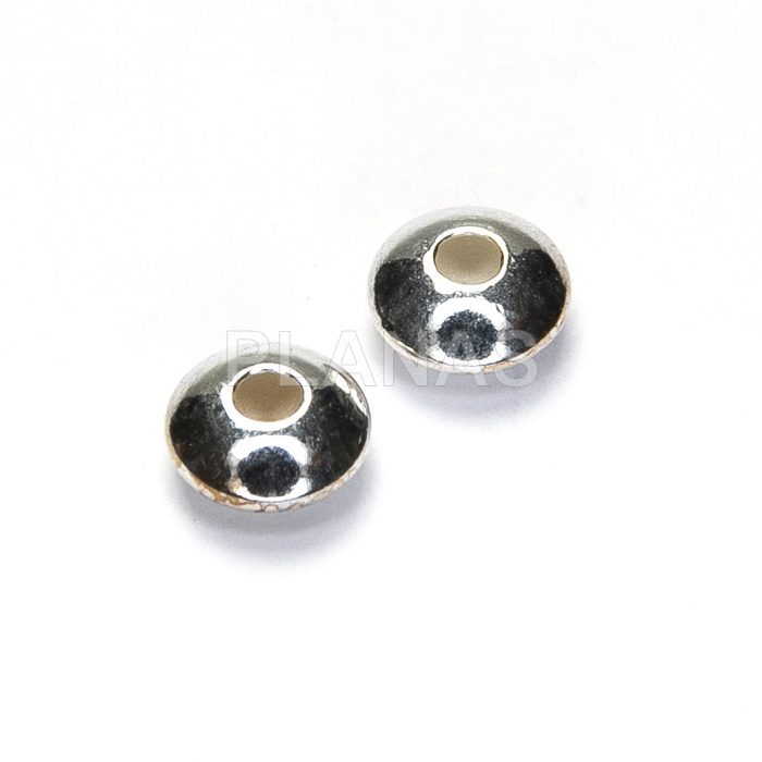 Sterling silver spacer.