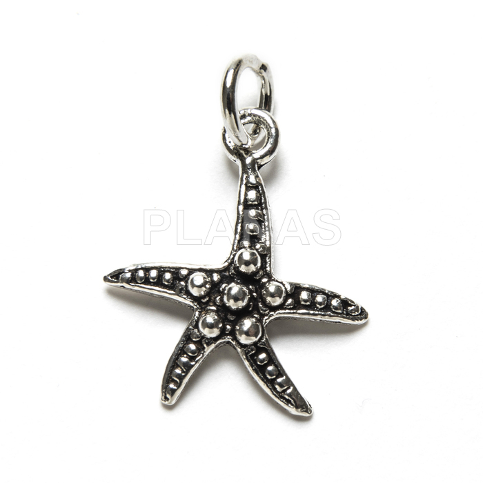 Mini Colgante en Plata de Ley. ESTRELLA DE MAR.