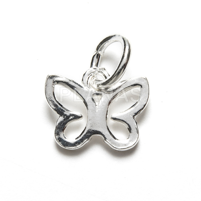 Mini Colgante en Plata de Ley. MARIPOSA.