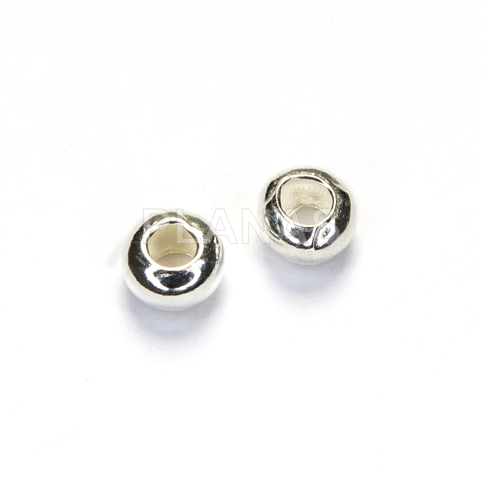 Sterling silver spacer.  