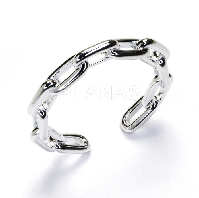Anillo en Plata de Ley.   