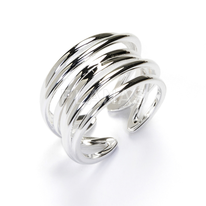 Anillo en Plata de Ley.   