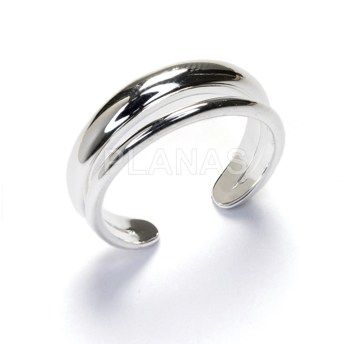 Anillo en Plata de Ley.   