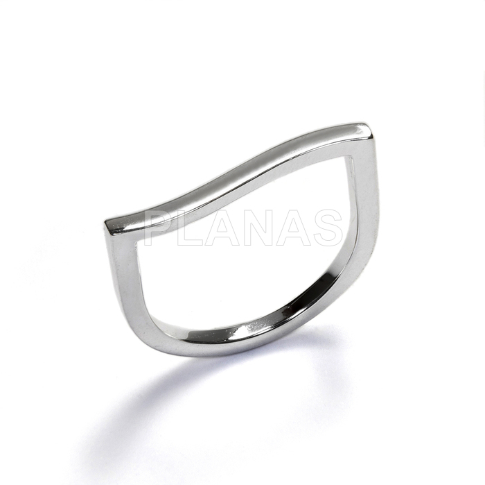 Anillo en Plata de Ley.   