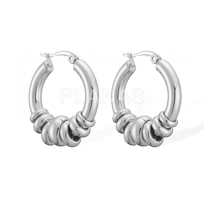 Anéis em aço inoxidável 304.  