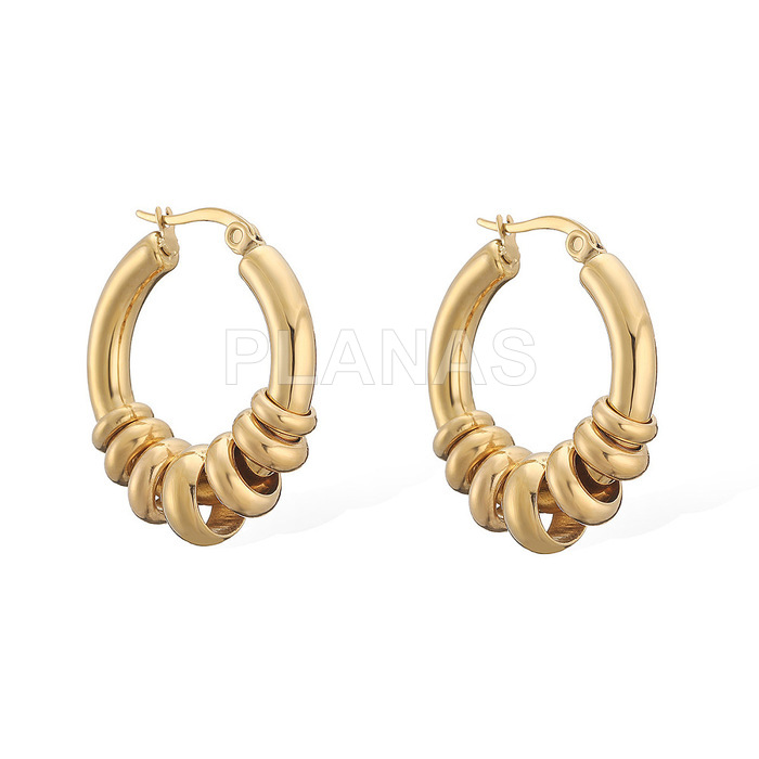 Anéis em aço inoxidável 304.  