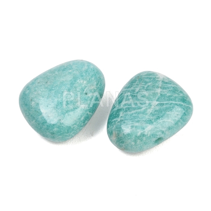 Pingente de quartzo amazonita.