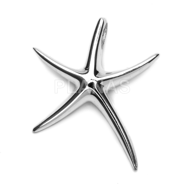 Colgante en Plata de ley. ESTRELLA DE MAR.