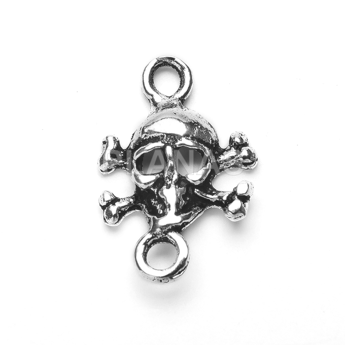 Entrepieza en Plata de ley. CALAVERA.