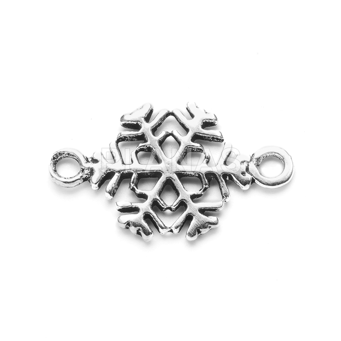 Entrepieza en Plata de ley. COPO DE NIEVE.