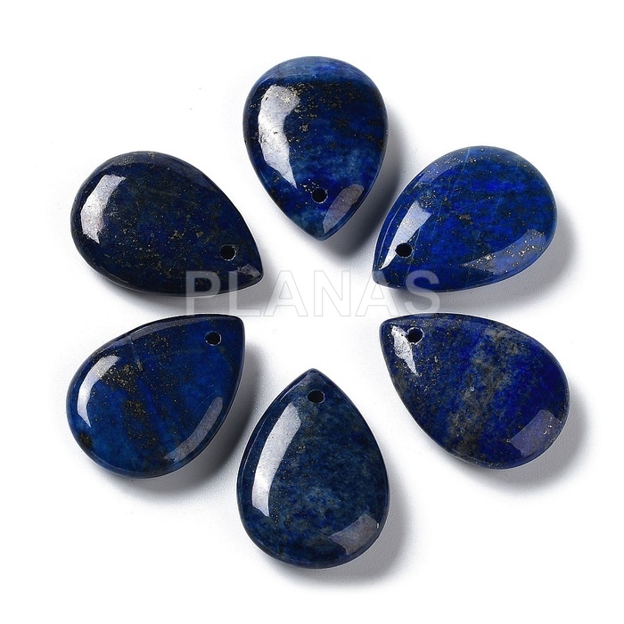 Colgante lagrimas de LapizLazuli Natural.